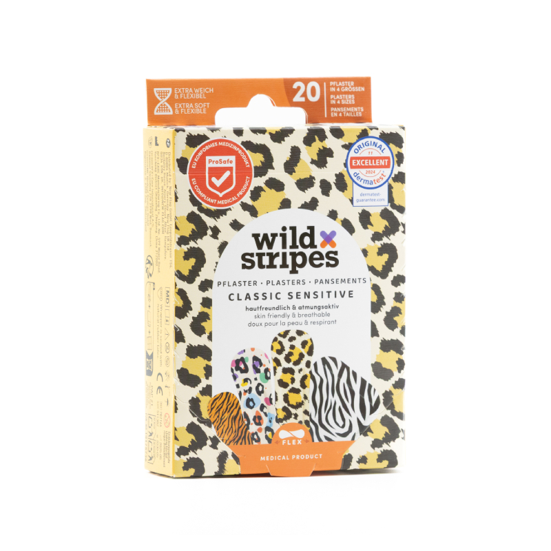 WILD STRIPES Classic Sensitive Animal plāksteri N20
