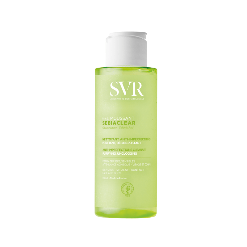 SVR Sebiaclear Gel Moussant mazgāšanas želeja problemātiskai ādai 100 ml