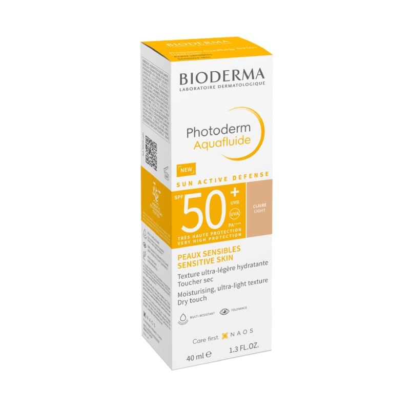 BIODERMA Photoderm SPF50+ akvafluīds ar gaišu toni 40 ml