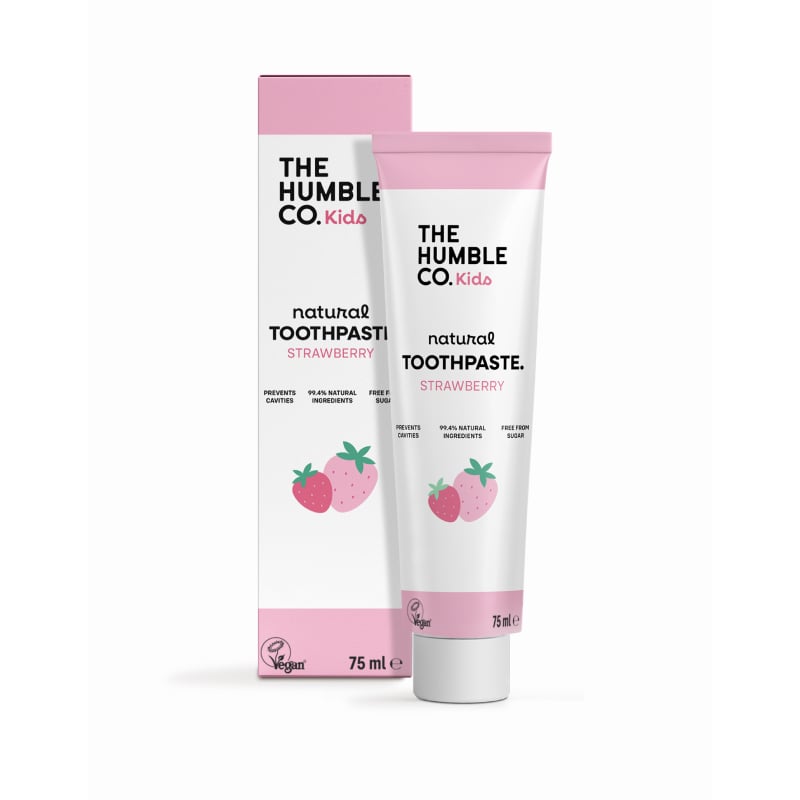 HUMBLE Strawberry bērnu zobu pasta 75ml