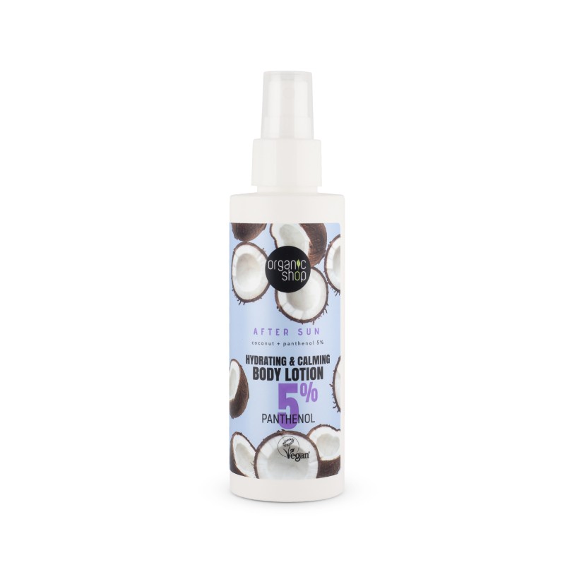 ORGANIC SHOP mitrinošs un nomierinošs ķermeņa losjons pēc sauļošanās 150ml