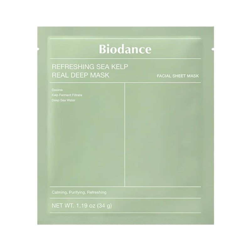 BIODANCE Refreshing Sea Kelp Real Deep sejas maska 34 g N1