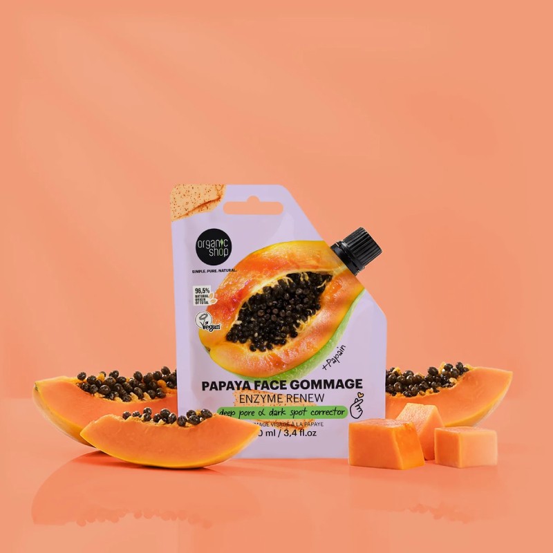 ORGANIC SHOP Papaya sejas gomāža 100ml