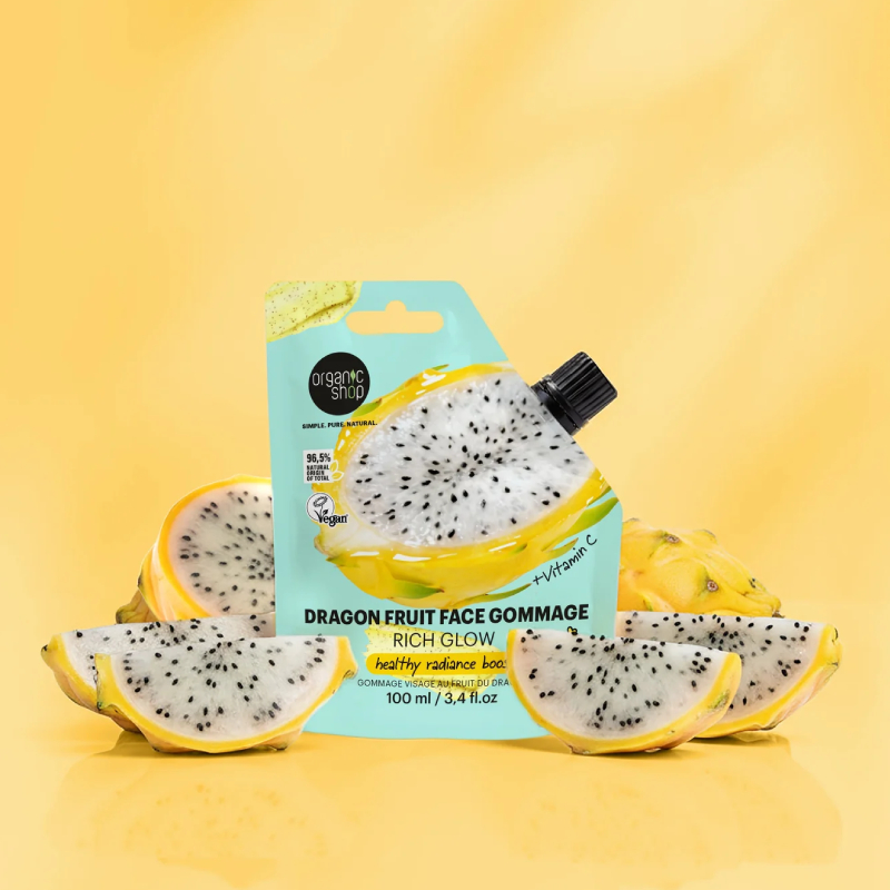 ORGANIC SHOP Dragon Fruit sejas gomāža 100ml