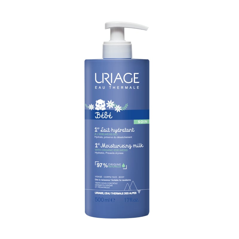 URIAGE Baby 1st mitrinošs pieniņš 500ml