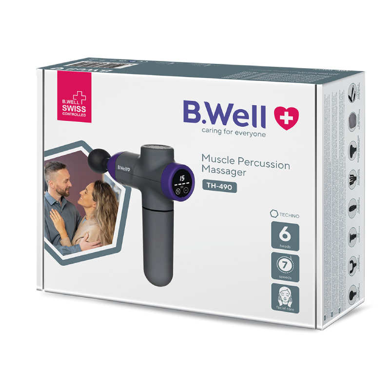 B.WELL TH-490 triecienveida muskuļu masieris N1