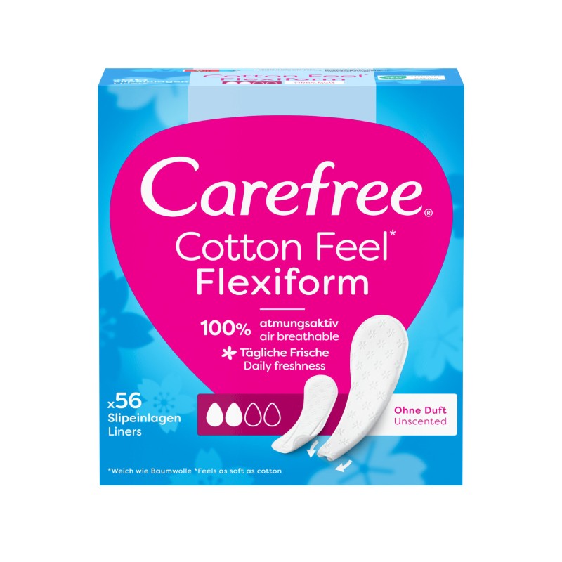 CAREFREE Cotton Feel Flexiform ikdienas ieliktnīši N56
