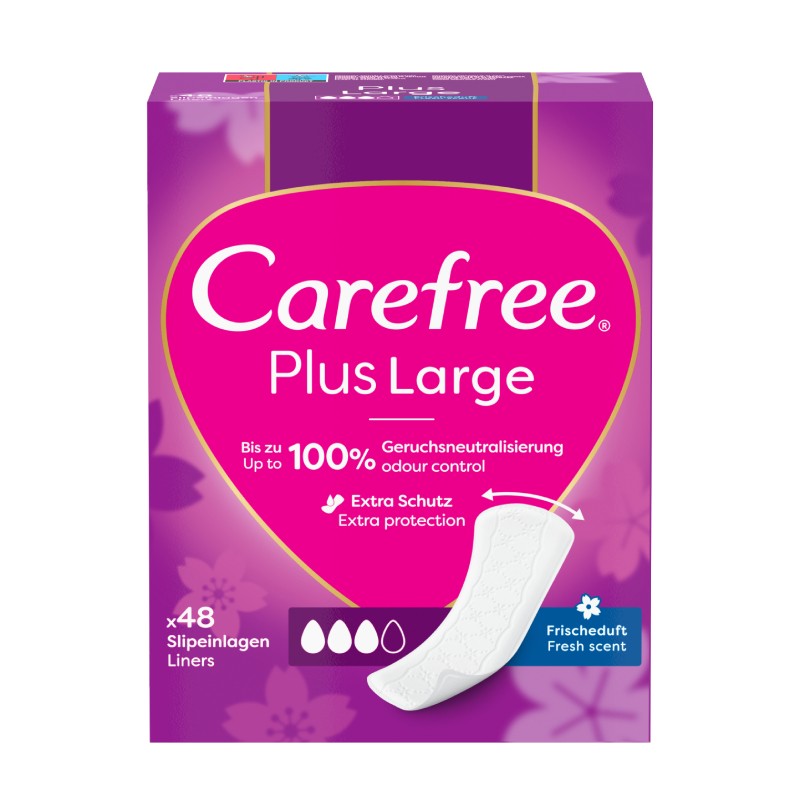 CAREFREE Plus Large Fresh ikdienas ieliktnīši N48