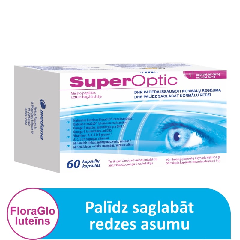 SUPEROPTIC kapsulas N60
