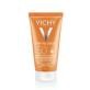 VICHY Capital Soleil Velvety SPF50+ sejas saules aizsargfluīds taukainai ādai 50 ml