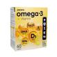 PARENE. OMEGA-3+D3+E kapsulas N60