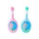 BRUSH-BABY Flossbrush zobu birste 0-3g. rozā, zaļa N2