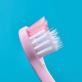 BRUSH-BABY Flossbrush zobu birste 0-3g. rozā, zaļa N2