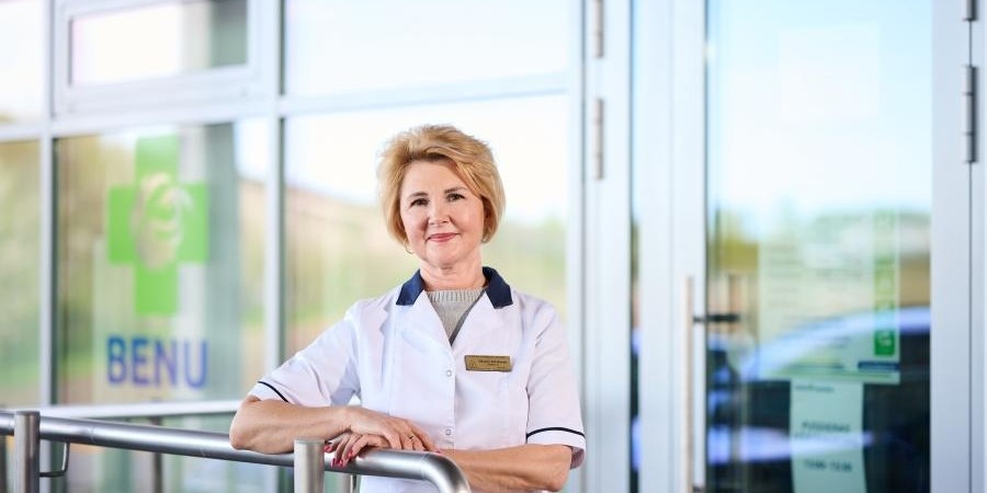 Farmaceite Oksana Grīnberga: palīdzēt cilvēkiem ir vislielākā motivācija