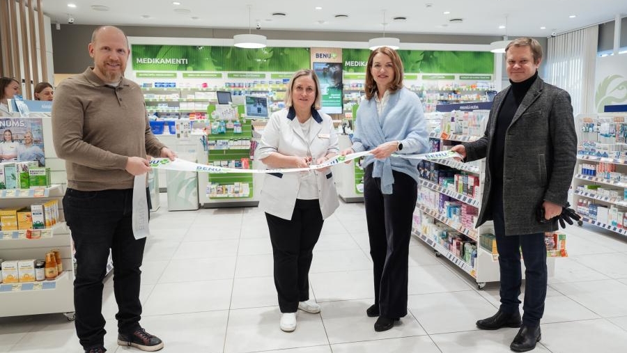 BENU Aptieka Liepājā, Ganību ielā – plašākas telpas, plašāks piedāvājums