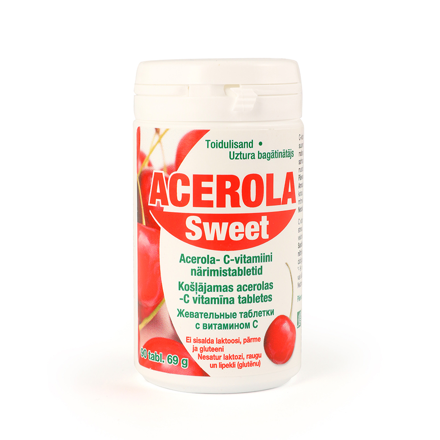 HKK Acerola Sweet košļājamās tabletes N90