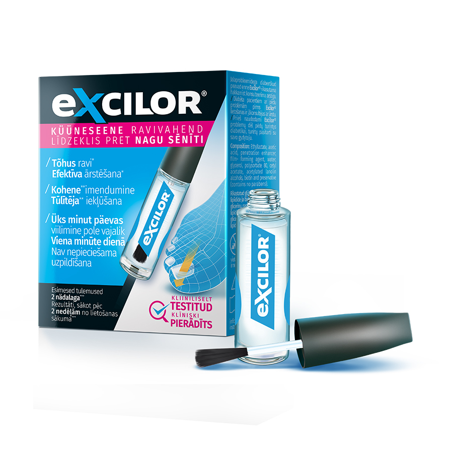 EXCILOR otiņa pretsēnīšu 3.3 ml
