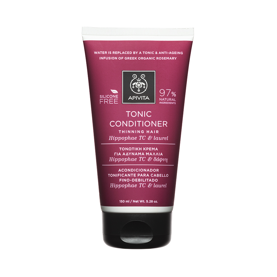 APIVITA tonizējošs matu kondicionieris, 150 ml