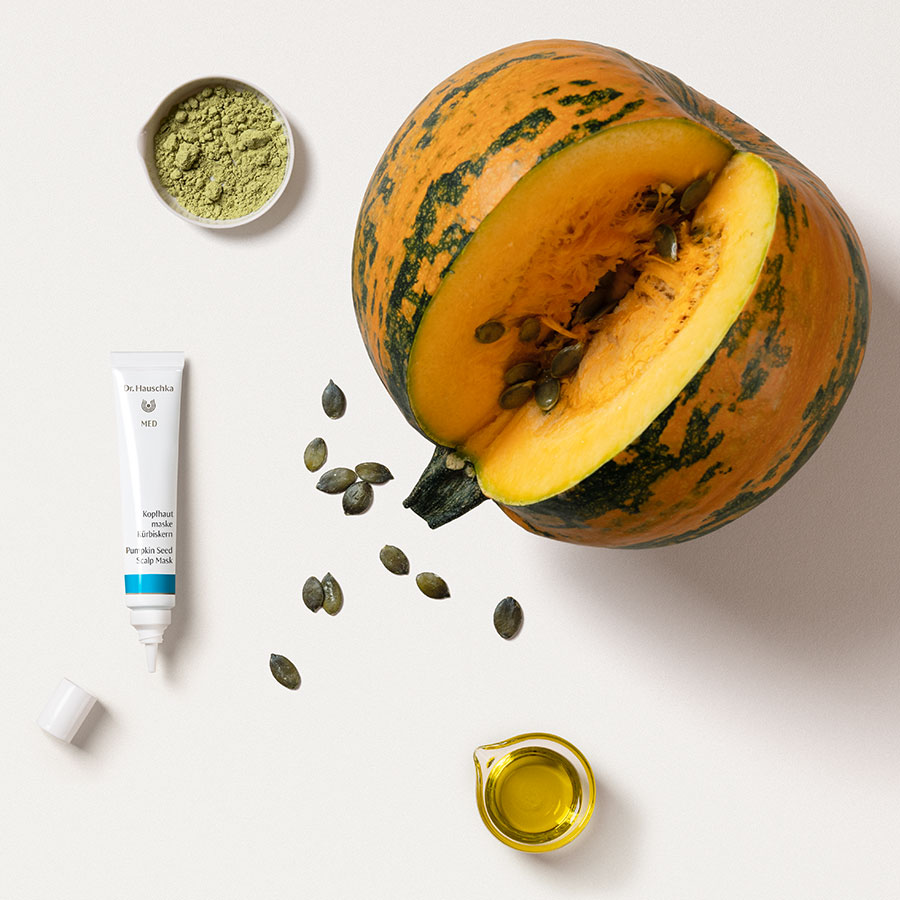 DR. HAUSCHKA Med maska galvas ādai ar ķirbju sēklām 25 ml